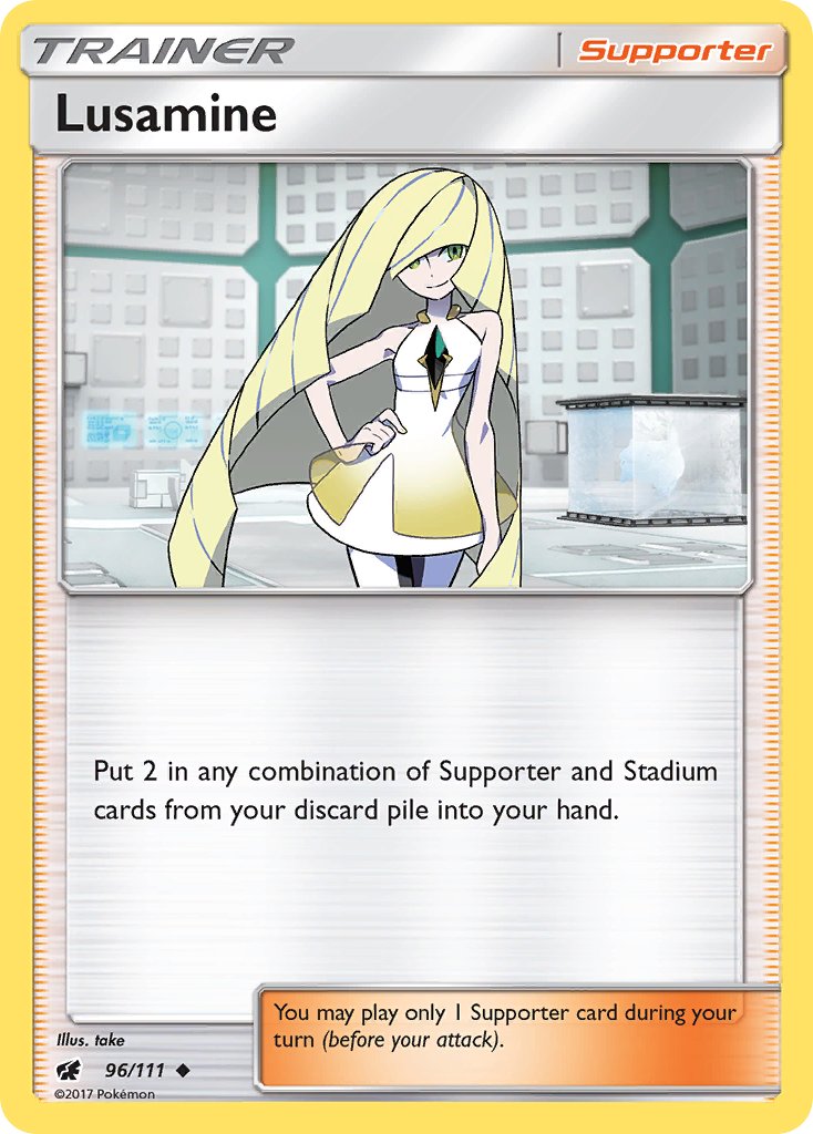 Lusamine [Reverse Holo]